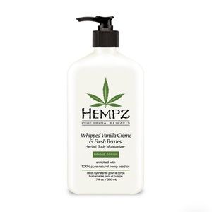 Hempz Whipped Vanilla Crème & Fresh Berries Herbal Body Moisturizer RARE